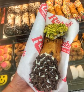 chocolate chip and pistachio cannoli (2) chocolate chip and pistachio cannoli (2)